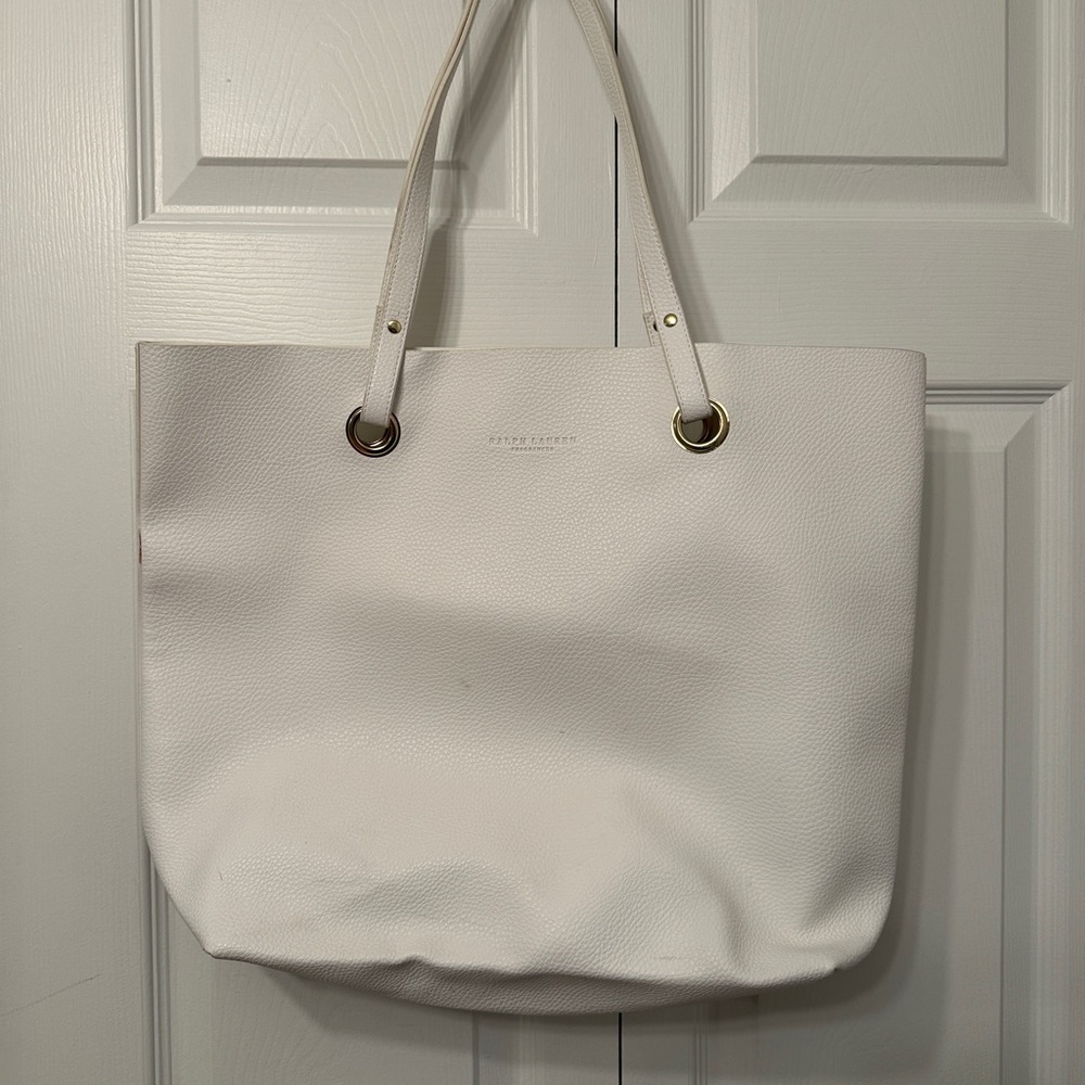 Ralph Lauren Cosmetic White Bag